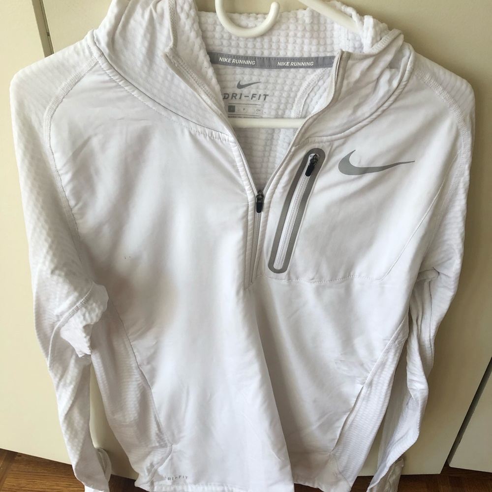 Nike long sleeve Track Suite Techloom White S